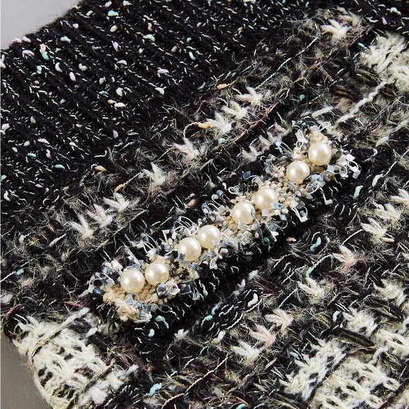 caché pearl trim tweed skirt - Picture 4 of 4